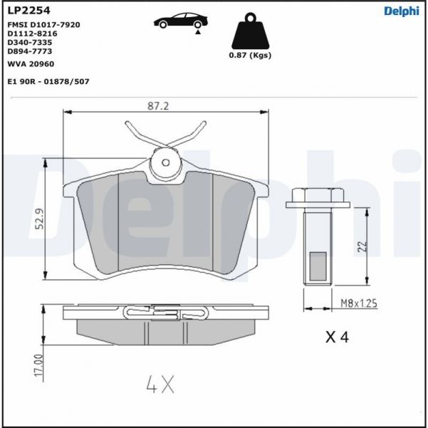 Delphi LP2254