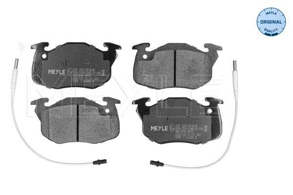 Meyle 025 209 0518/W - Brzdové platničky -