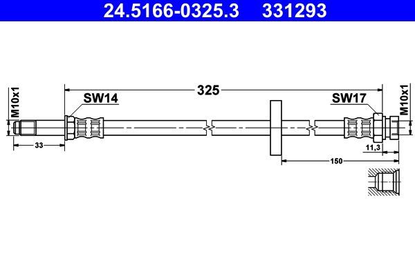 ATE 24.5166-0325.3