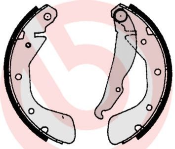 Brembo S 59 513 - Brzdové čeľuste -