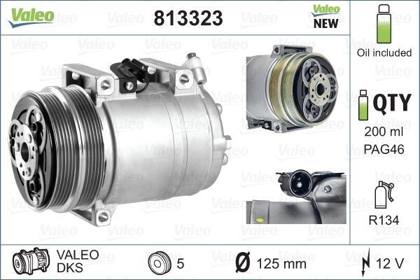 Valeo 813323 - Kompresor -