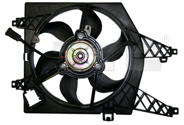 TYC 828-1018 - Ventilátor motora -