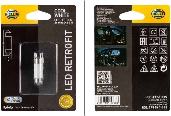 Hella 8GL 178 560-561 -  -