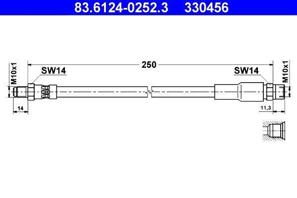 ATE 83.6124-0252.3