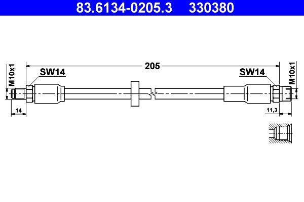 ATE 83.6134-0205.3