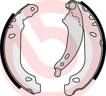 Brembo S 68 524 - Brzdové čeľuste -