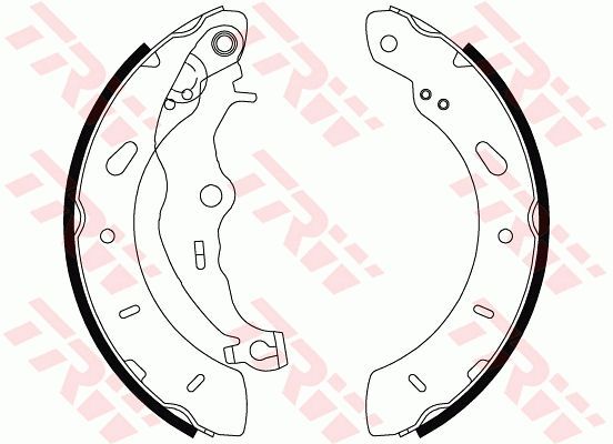 TRW GS8806 - Brzdové čeľuste -