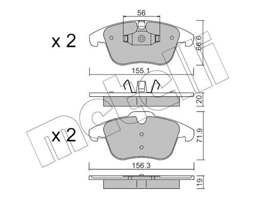 Metelli 22-0675-0