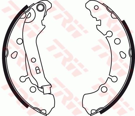 TRW GS8778 - Brzdové čeľuste -
