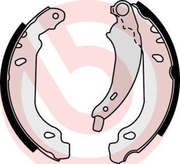 Brembo S 61 525 - Brzdové čeľuste -