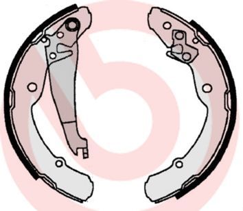 Brembo S 85 516 - Brzdové čeľuste -