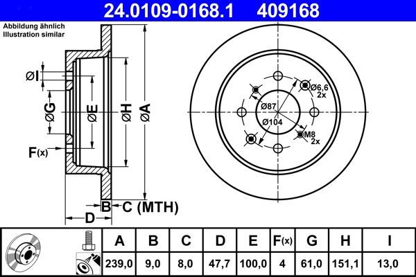 ATE 24.0109-0168.1