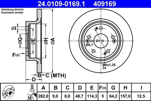 ATE 24.0109-0169.1