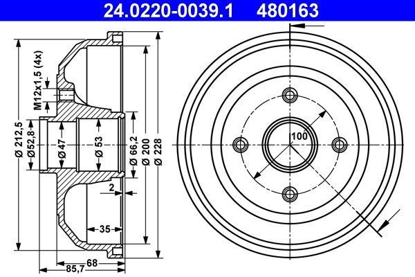 ATE 24.0220-0039.1