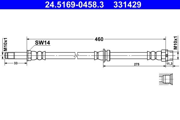 ATE 24.5169-0458.3