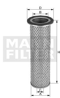 Mann-Filter C 12 100 x -  -