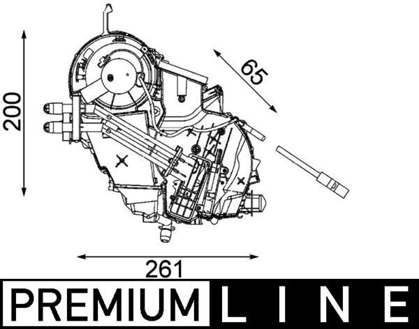 Mahle AE 75 000P