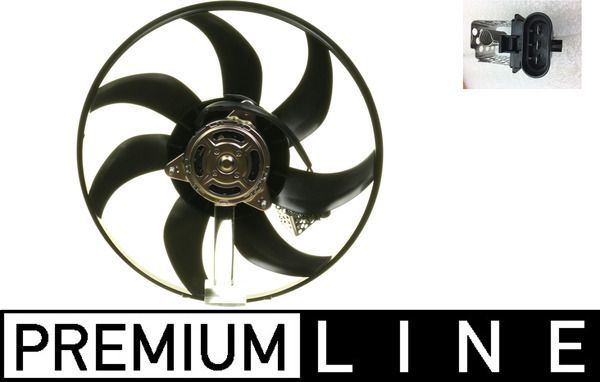 Mahle CFF 160 000P - Ventilátor motora -