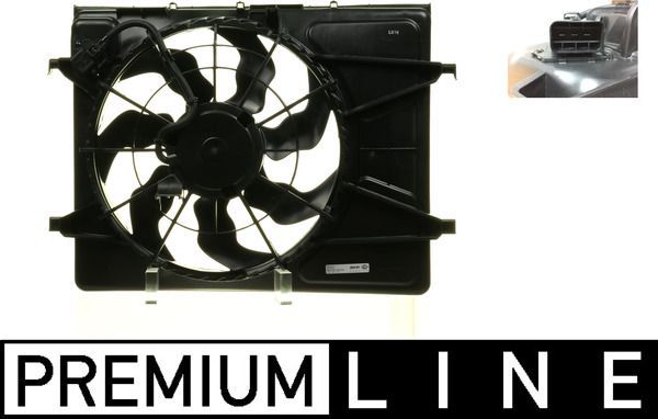 Mahle CFF 253 000P - Ventilátor motora -