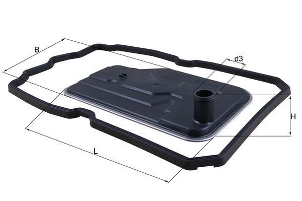 Knecht HX 124D - Hydraulický filter -