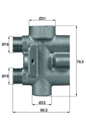 Mahle TO 9 75 -  -