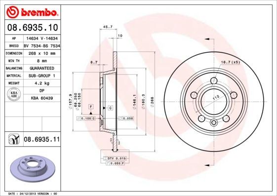 Brembo 08.6935.11
