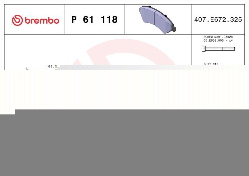 Brembo P 61 118