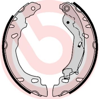 Brembo S 23 529 - Brzdové čeľuste -