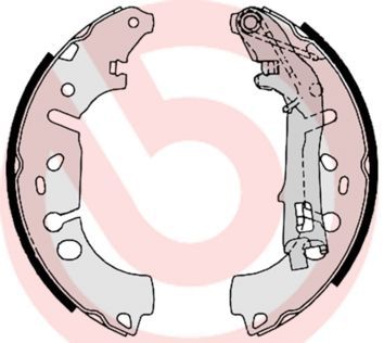 Brembo S 23 531 - Brzdové čeľuste -
