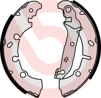 Brembo S 24 532 - Brzdové čeľuste -