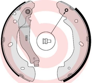 Brembo S 24 538 - Brzdové čeľuste -