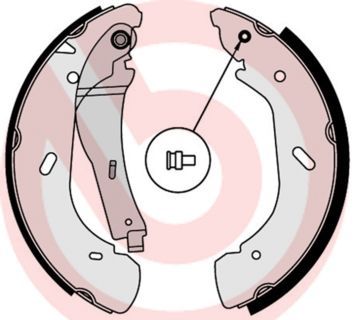 Brembo S 56 513 - Brzdové čeľuste -