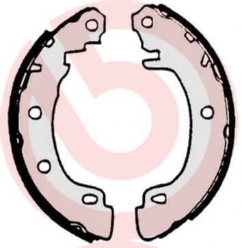 Brembo S 68 522 - Brzdové čeľuste -