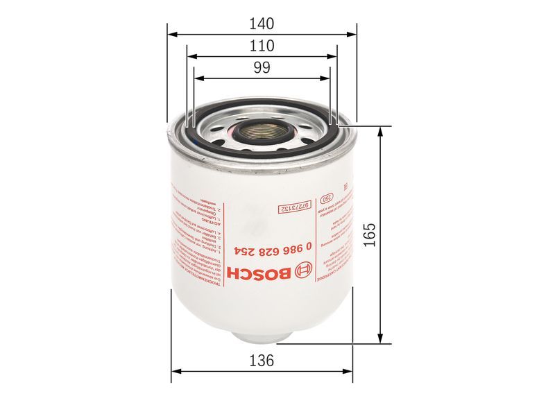 Bosch 0 986 628 254 -  -