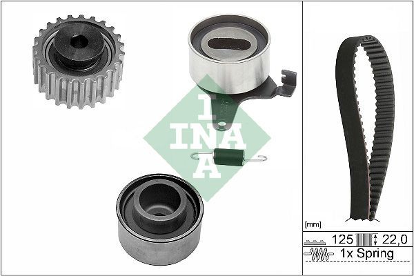 INA 530 0423 10 - Rozvodová sada -