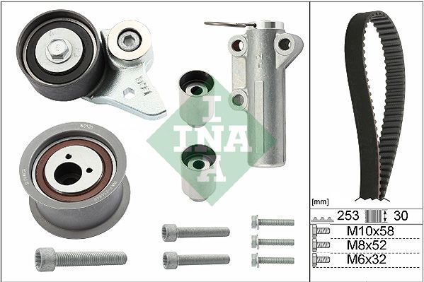 INA 530 0478 10 - Rozvodová sada -