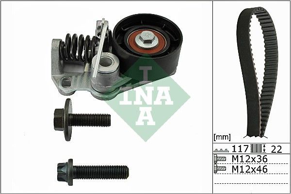 INA 530 0526 10 - Rozvodová sada -