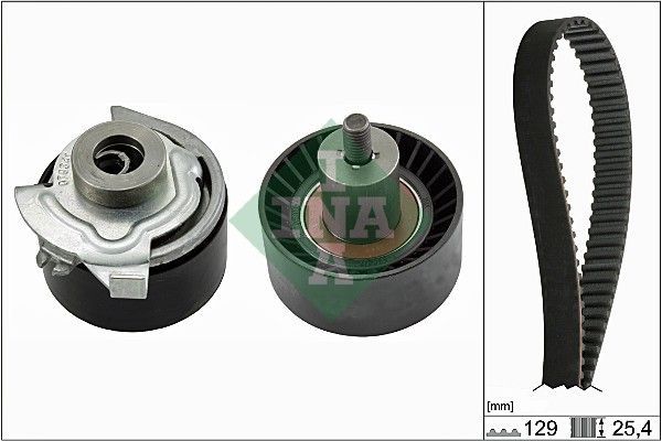 INA 530 0662 10 - Rozvodová sada -