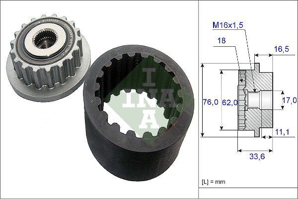 INA 535 0186 10 -  -