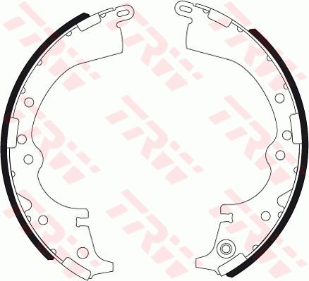 TRW GS7333 - Brzdové čeľuste -
