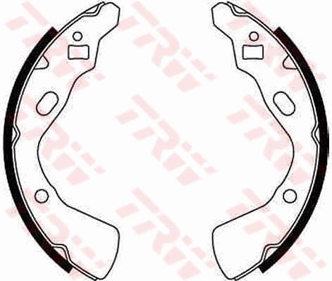TRW GS8519 - Brzdové čeľuste -