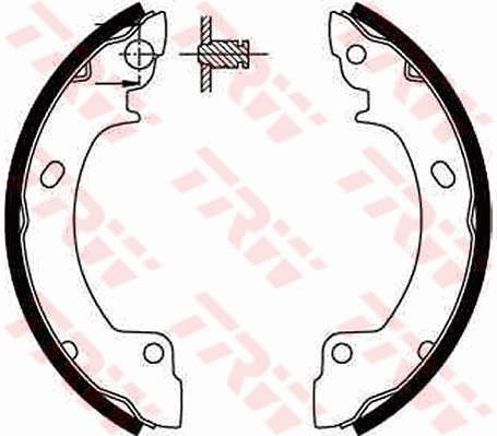 TRW GS8552 - Brzdové čeľuste -