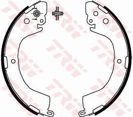 TRW GS8667 - Brzdové čeľuste -