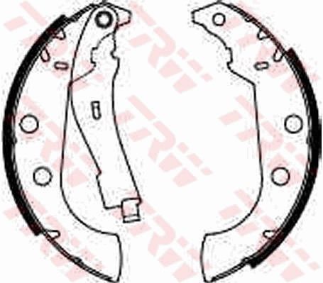 TRW GS8272 - Brzdové čeľuste -