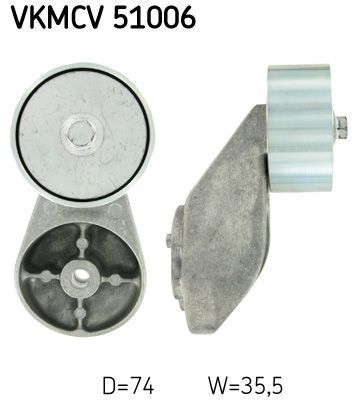 SKF VKMCV 51006