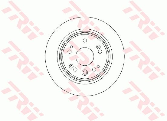 TRW DF8083 - Brzdový kotúč -