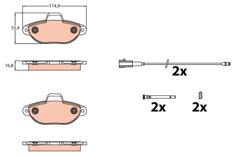 TRW GDB2141