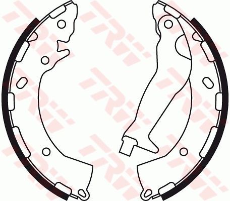 TRW GS8785 - Brzdové čeľuste -