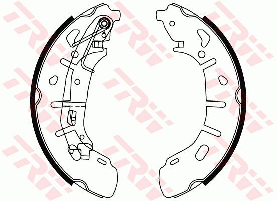 TRW GS8799 - Brzdové čeľuste -
