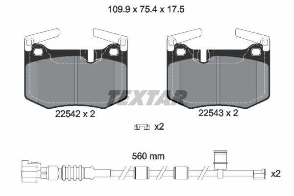 Textar 2254201